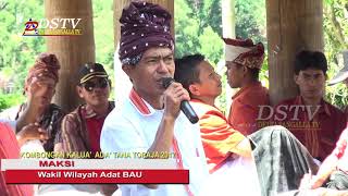 Wakil Wilayah Adat Bau dalam Kombongan Kalua' Ada' Tana Toraja 2017