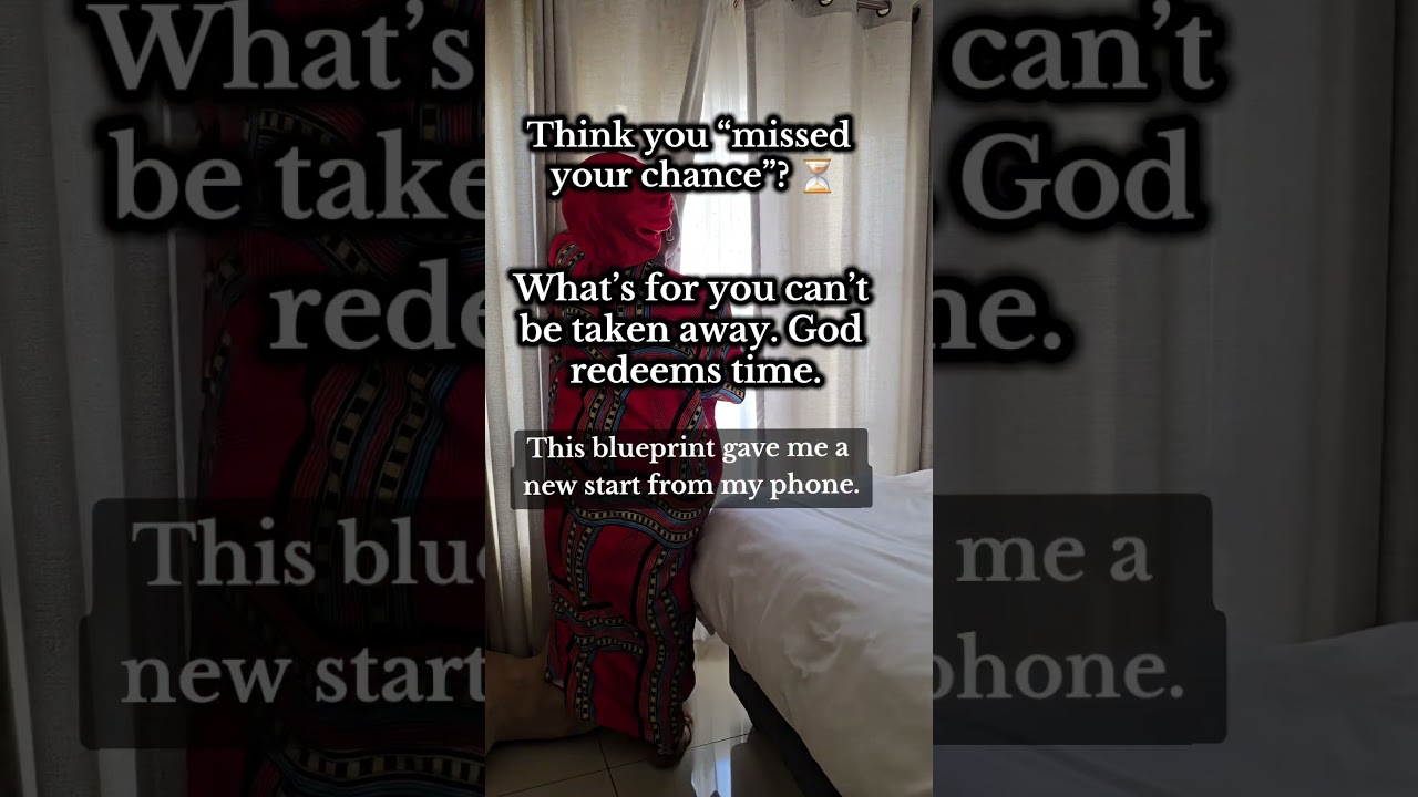 Think You Missed Your Chance? God Redeems Time ⏳✝️ | Faith + Finances for Moms