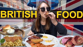 Australians Try BRITISH Food in ENGLAND! (Breakfast, Lunch, Afternoon Tea & Dinner)