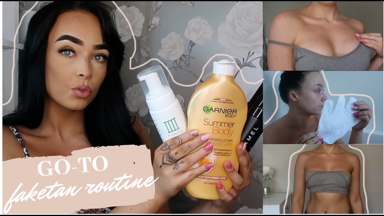 UP TO DATE FAKE TAN ROUTINE ALL MY TIPS AND TRICKS MAY 2020 YouTube