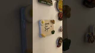 Seramik Buzdolabı Magneti ☕️🥐🍳🥖