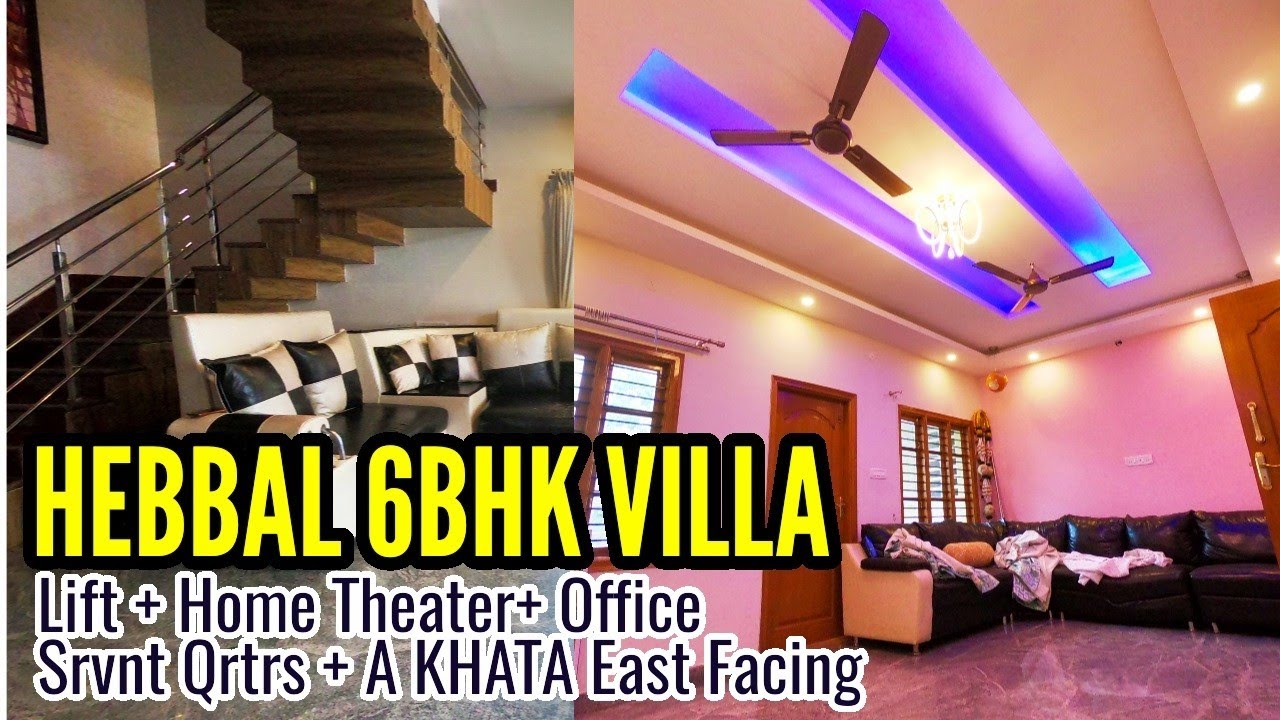 Hebbal 6BHK Luxury Home Urgent Sale Vaastu Plan Bangalore
