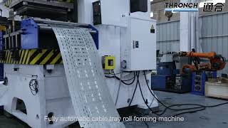 Cable tray roll forming