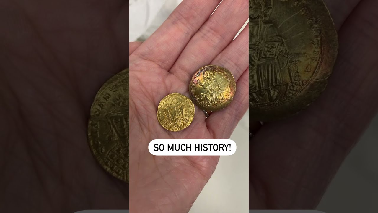 Found Old Gold Coins