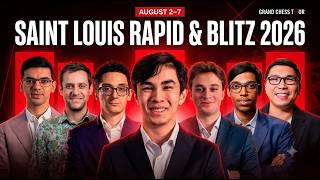 Javohir Sindarov vs Praggnanadhaa | Saint Louis Rapid & Blitz 2026 Javohir Sindarov vs Praggnanadhaa | Saint Louis Rapid & Blitz 2026