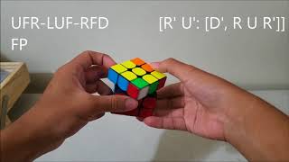 3-Style Corner Commutators: UFR-LUF-XYZ (F)
