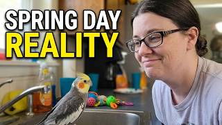 NEW SPRING DAY IN THE LIFE OF A STAY AT HOME MOM OF 2