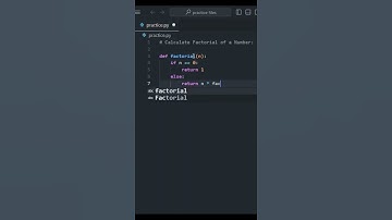 Calculate Factorial | #python #pythonprogramming#coding#learnpython #pythonforbeginners