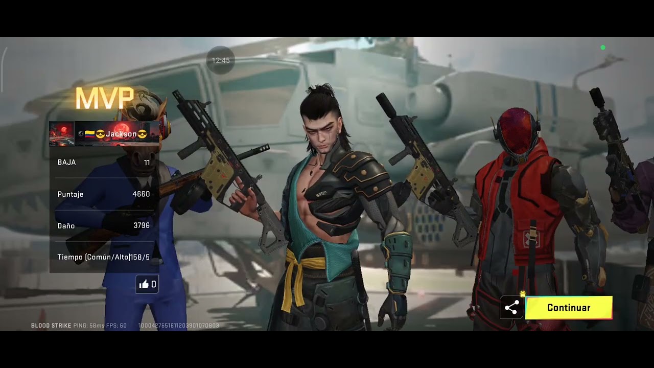 Jugando blood strike con un amigo 