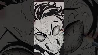When Tanjiro Goes FULL RAGE 😡🔥 | Insane Transformation Art@cloudartstudio