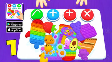 Fidget Toys Trading・Pop It 3D - Gameplay Walkthrough Part 1 - Tutorial! (iOS, Android)