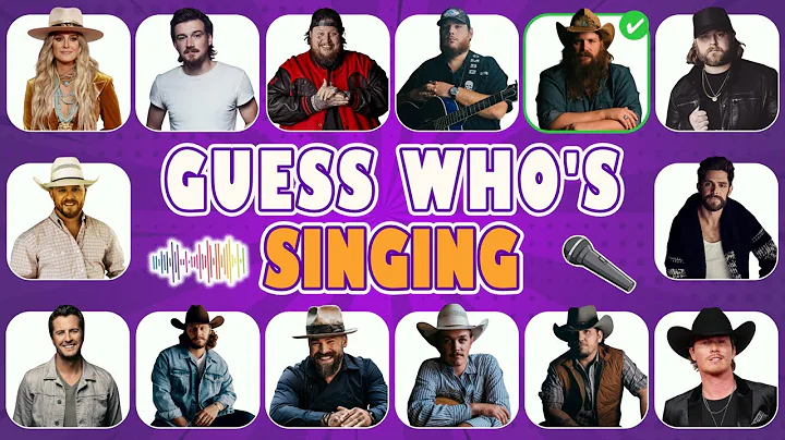 Guess Who's Singing 2024 Country Songs - MUSIC QUIZ 🎵 | EASY 🎶