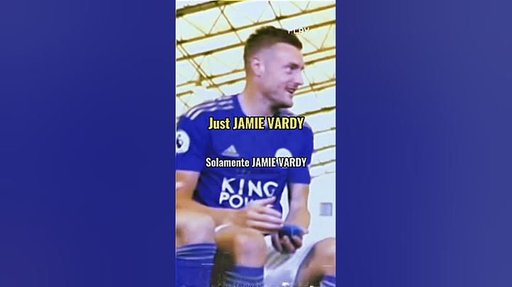 just JAMIE VARDY