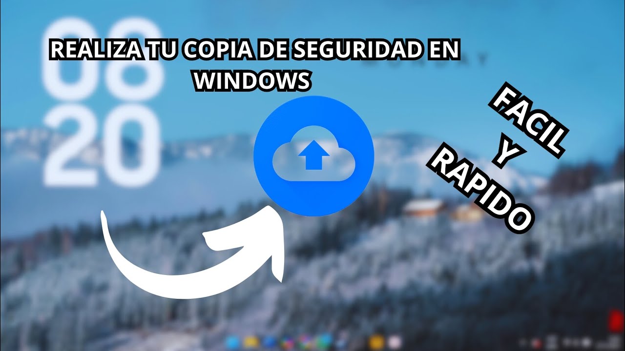 como hacer una copia de seguridad en Windows - YouTube