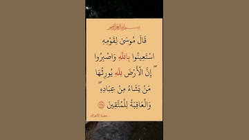 آيات من الذكر الحكيم