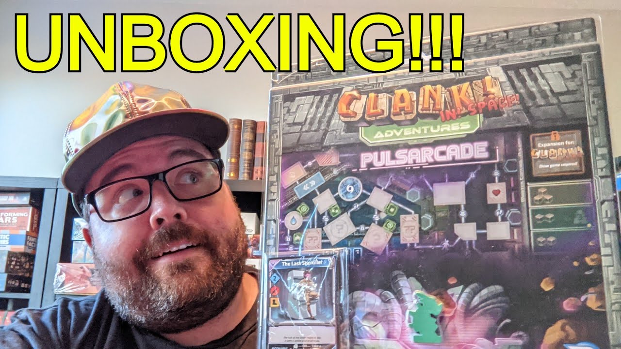 Clank! In! Space! Adventures Pulsarcade - Unboxing!!!