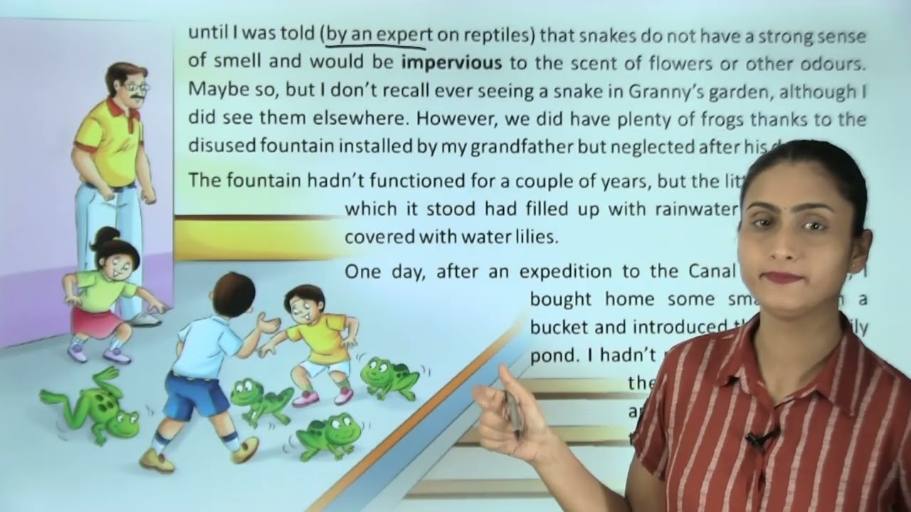 Ch 14 | Jophiel Books | English | Class 05 | Frogs in the Fountain | For children