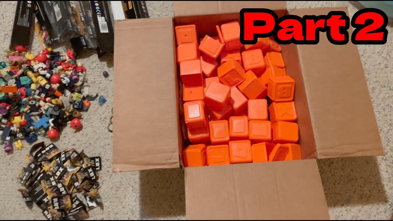 Roblox Celebrity Series 8 Orange ToyCode & Figure Blind Unboxing Part 2 Princess Alexis etc.