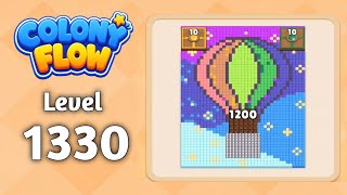 Colony Flow level 1330 walkthrough solution gameplay 
