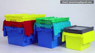 Attached Lid Container