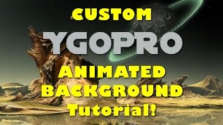 YGOPRO Animated Background Tutorial - Use YouTube or your own videos without installing things! screenshot 4