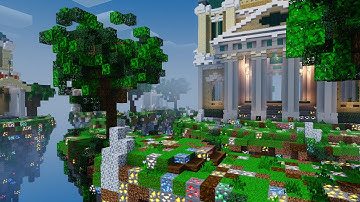 Hive Skywars with shaders is INSANE