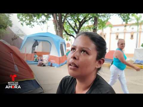 Así transcurren los días de los damnificados por los terremotos en Venezuela
