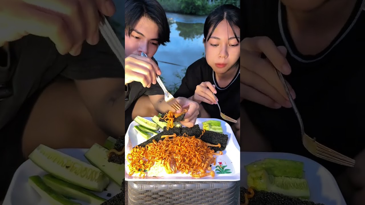 มาม่าเผ็ดแซ่บๆคือเก่า กับหนูนิด