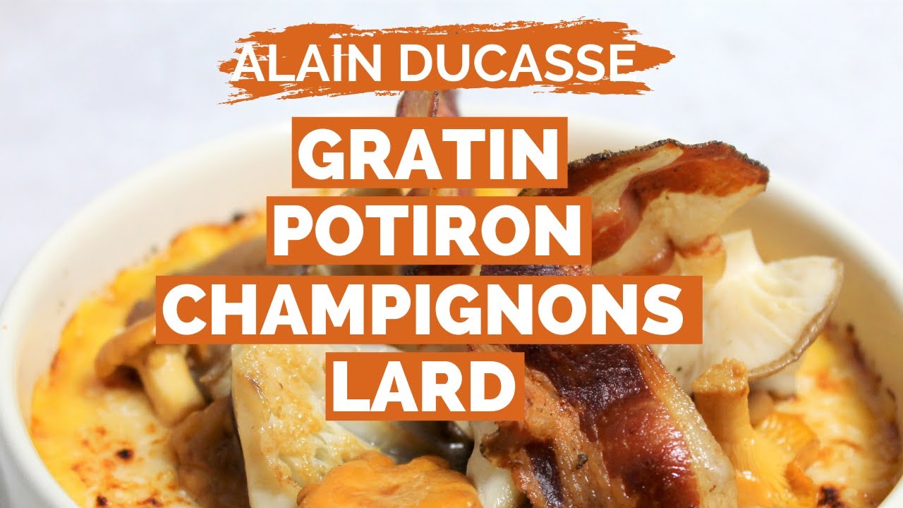 Recette de GRATIN DE POTIRON par ALAIN DUCASSE