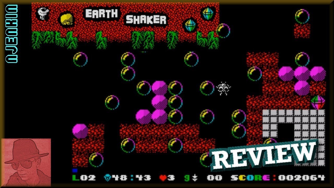 EARTH ROCKページです。 Earth Shaker - on the ZX Spectrum 48K !! with Commentary - YouTube