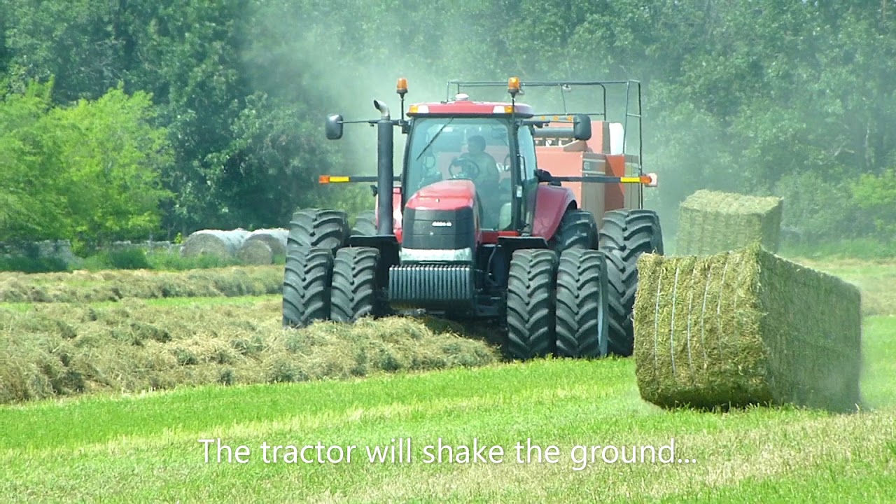 Big Square Hay Bales YouTube
