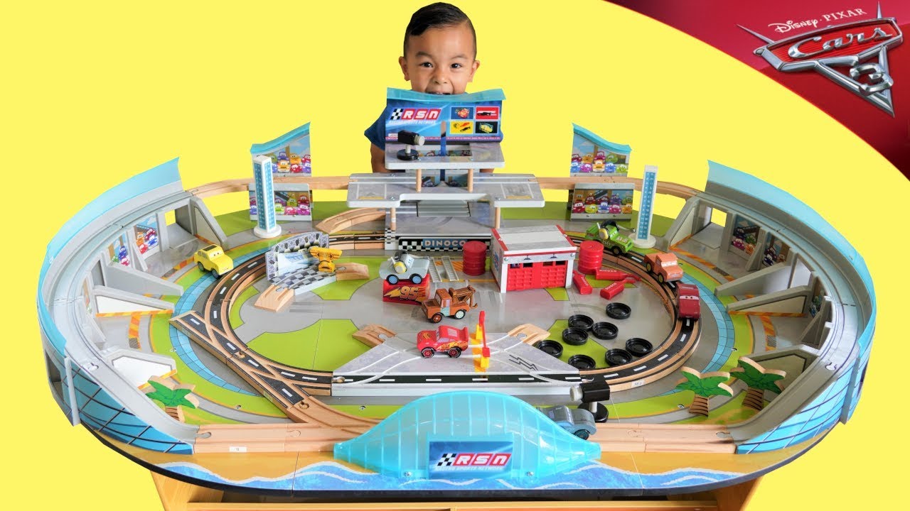 the biggest disney cars track ever made