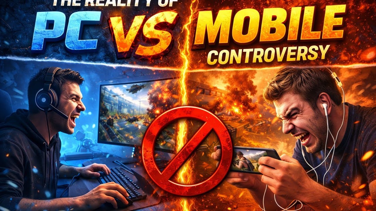 Computer Vs. Mobile THE REALITY OF PC VS MOBILE @UnGraduateGamer @NonstopGaming ...