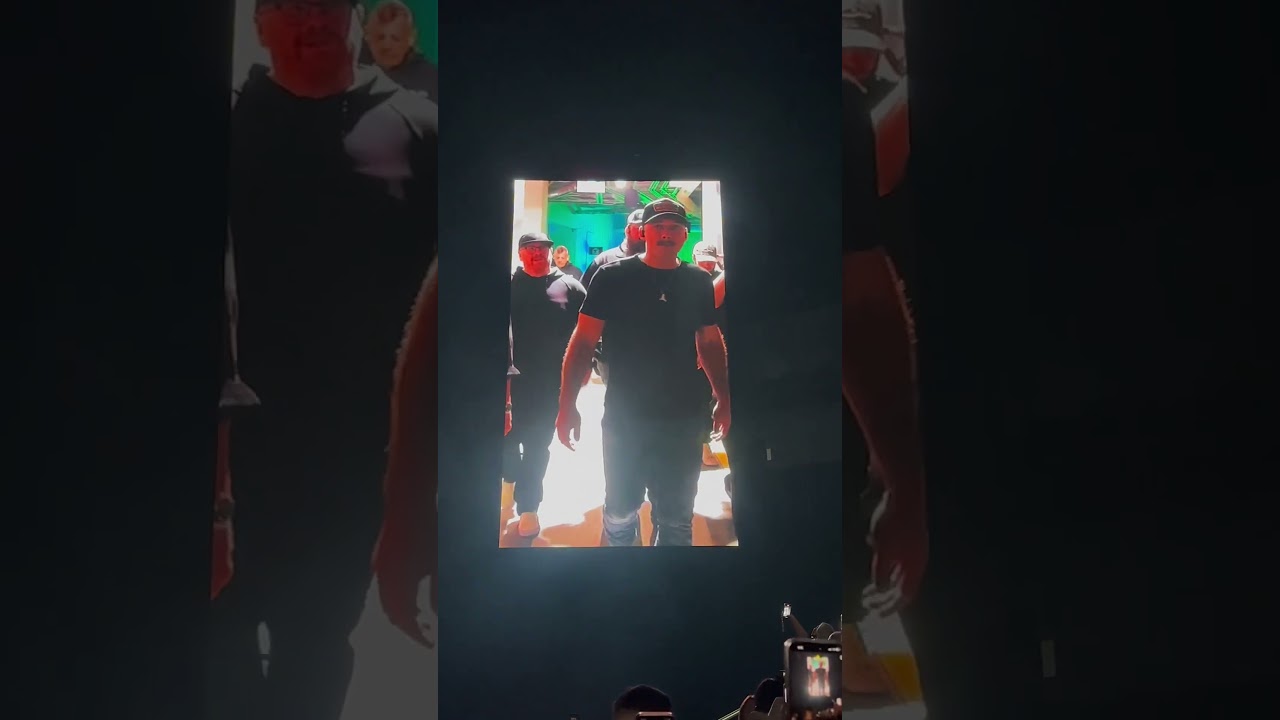 Morgan Wallen Entrance, One Night At a Time World Tour