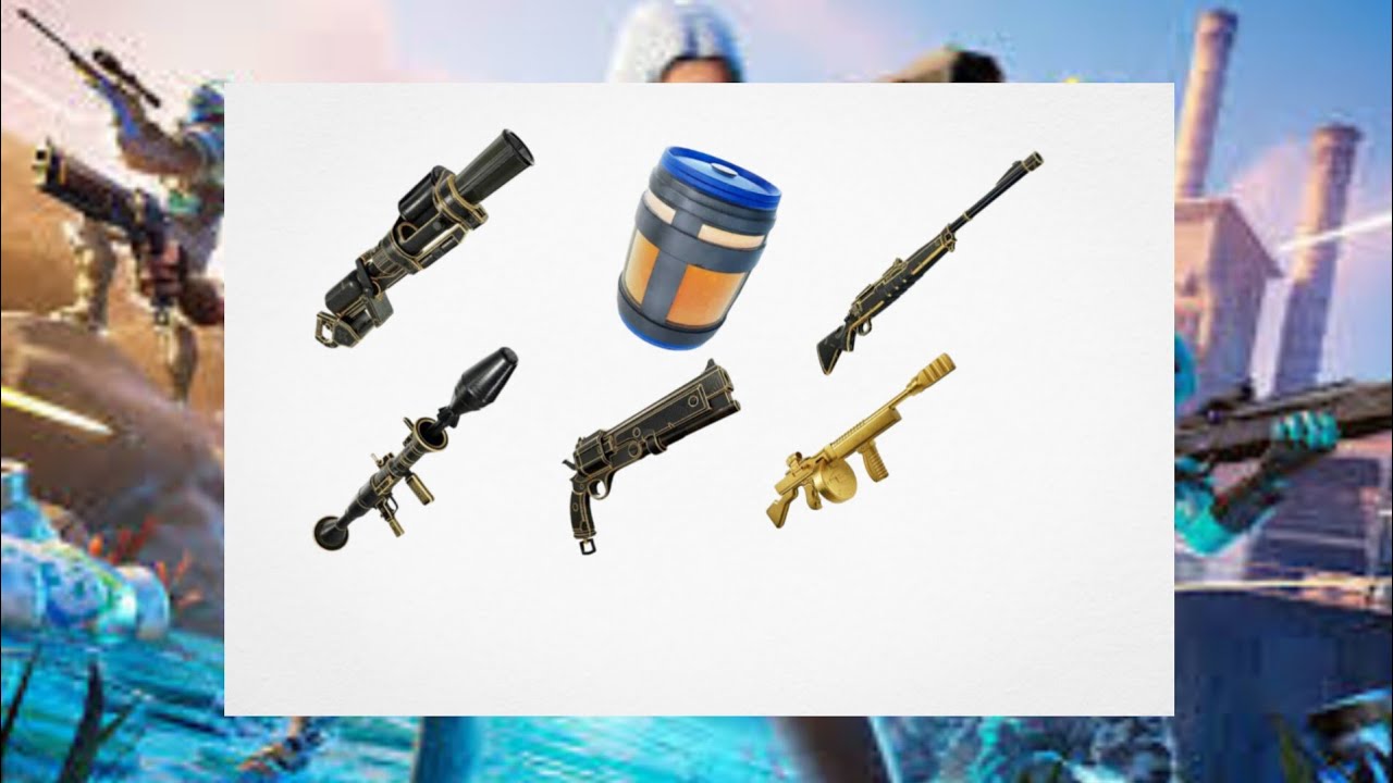 The new fortnite reload update is here! (New mythic and new exotics ...