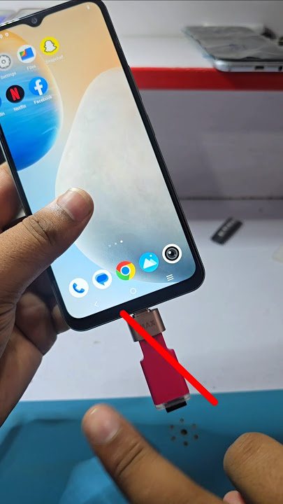 vivo otg USB setting