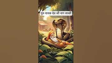 गुरु नानक देव जी और नाग की चमत्कारी कथा  | Guru Nanak Dev Ji  Sakhi | Guru Nanak Sakhi #sakhi