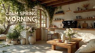 Calm spring morning &amp; Soft piano melodies for focus ~ Peaceful morning ambience for study