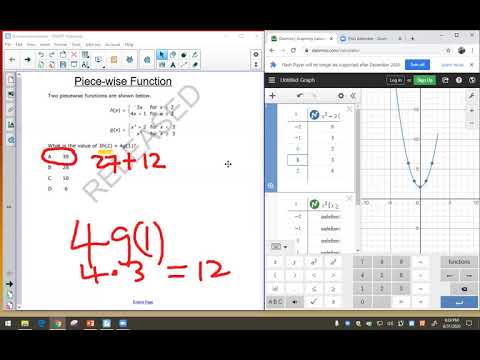 How To Enter A Piecewise Function Into Desmos 39