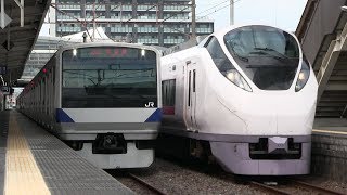 ＪＲ常磐線　勝田駅　Ｅ６５７系（ひたち）