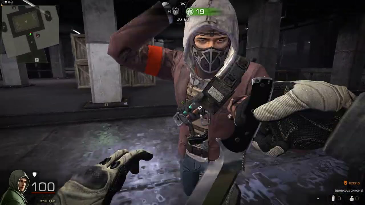 Black Squad Melee 1v1 Liberity in SEA