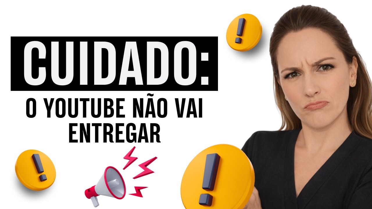 Se o seu Canal NÃO estiver Bem Configurado, o YouTube NÃO irá Entregar