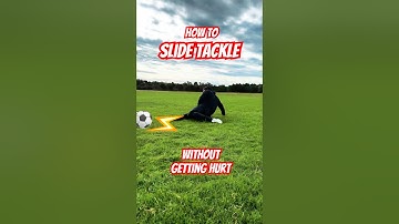 How To SLIDE TACKLE Without Getting Hurt!!