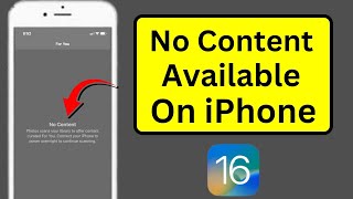 How to Fix No Content Available Photo Widget iOS 16| No Content Available Photo Widget iPhone iOS 16