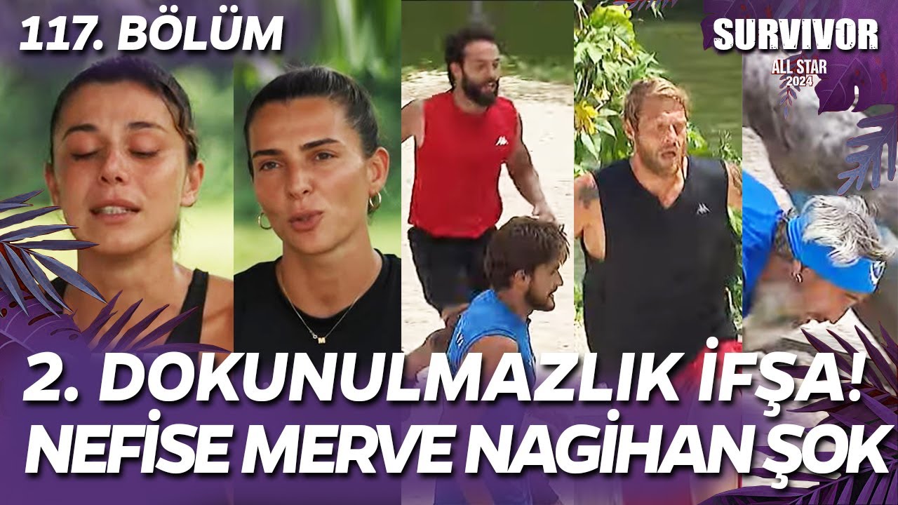 SURVIVOR CANLI İZLE TV 8 2. DOKUNULMAZLIK İFŞA NEFİSE MERVE NAGİHAN