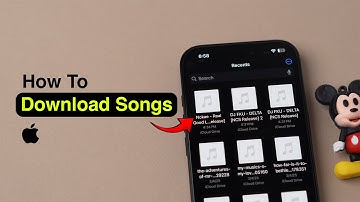 Hoe download ik nummers zonder auteursrecht op de iPhone?
