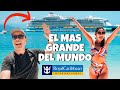 Así es el CRUCERO MAS GRANDE DEL MUNDO🔴 (Wonder of The Seas Royal Caribbean) REVIEW COMPLETO