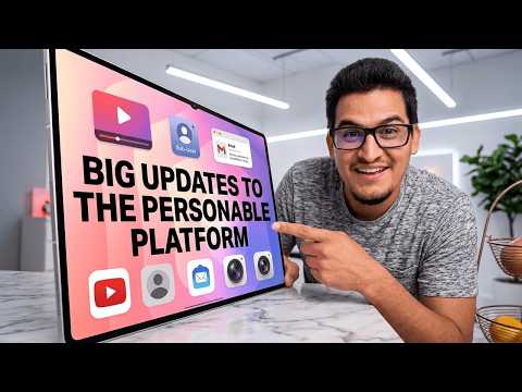 Personable Updates, Sub Users, Email Preview, Video Styles
