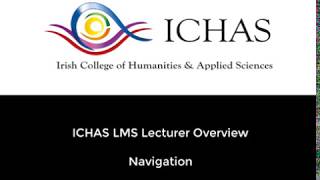 Lecturer LMS Guide: Navigation
