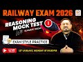 REASONING MOCK TEST - 1 | 🔥RAILWAY EXAM 2026 | RAILWAY REASONING #ssc #rrb #rrbntpc #radianmensa